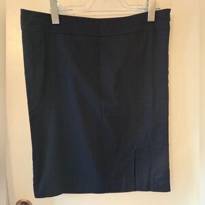 Ann Taylor Classic Navy Pencil Skirt